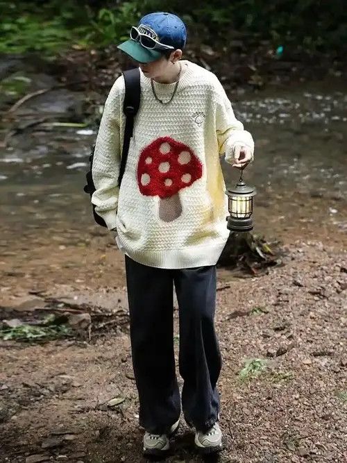 Japanese Brand × Vintage Oversize Casual Sweaters Size ONE SIZE - 2 Thumbnail