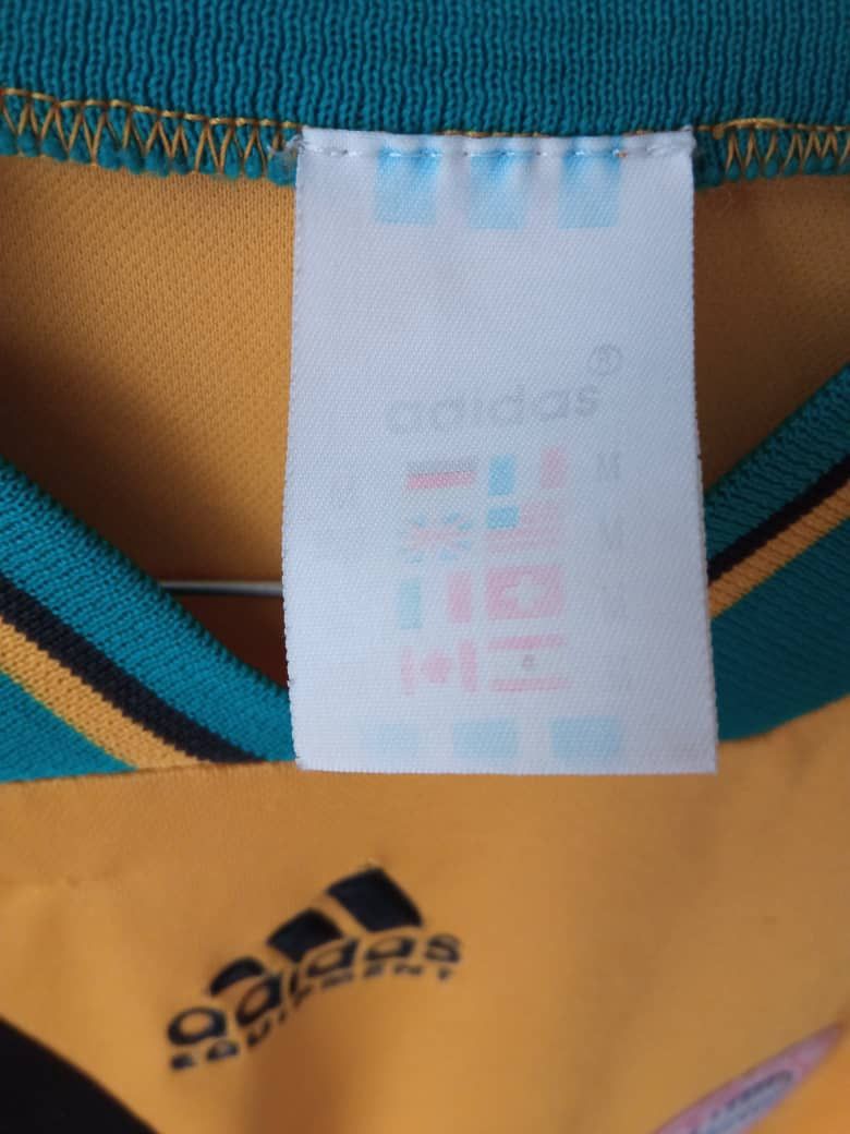 Adidas Adidas Equipment FC Bayern Munchen 1993 Yellow Jersey Size US L / EU 52-54 / 3 - 3 Thumbnail