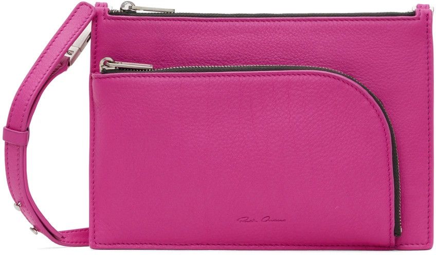 Rick Owens o1y0325 Size : OS / Crossbody Bag in Pink Size ONE SIZE - 1 Thumbnail