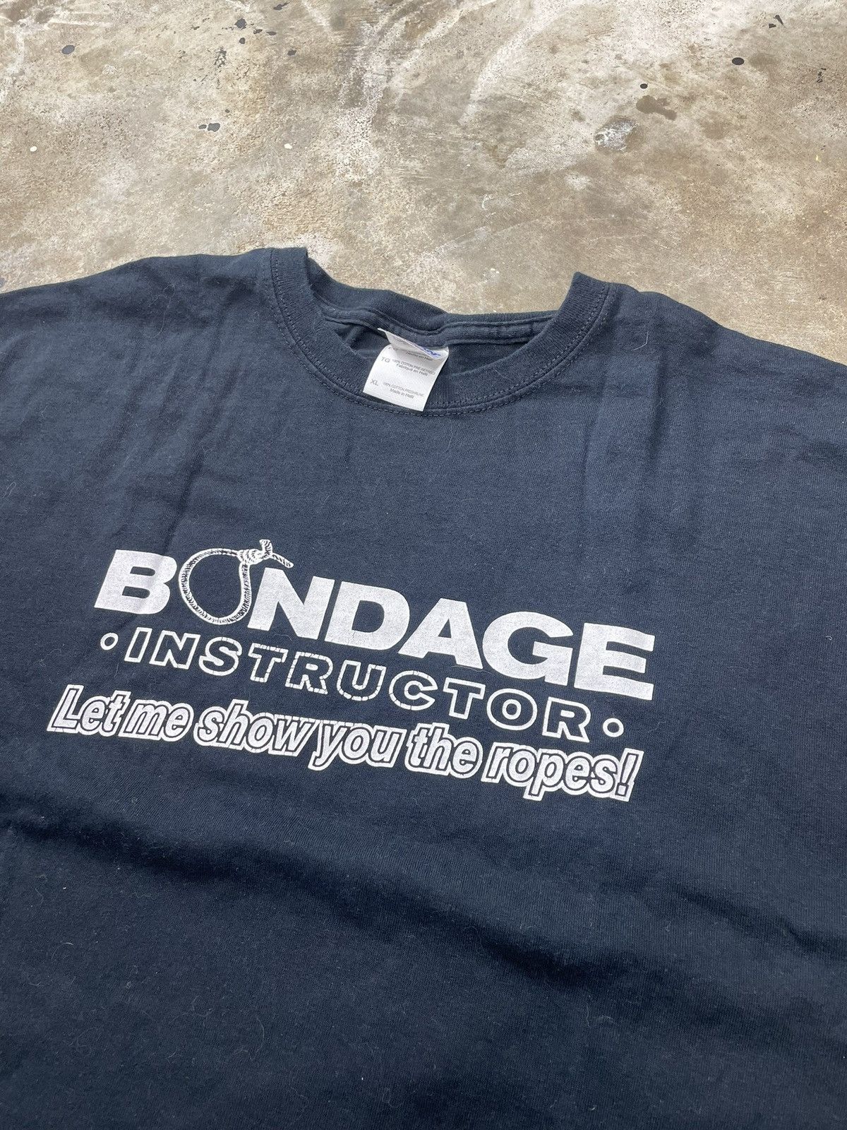 Vintage Bondage Instructor Tee Shirt Bdsm Size US XL / EU 56 / 4 - 1 Thumbnail