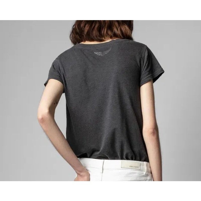 Zadig & Voltaire Zadig & Voltaire Tiny Slub Overdyed T-Shirt - Size S - NWOT Size S / US 4 / IT 40 - 12 Thumbnail