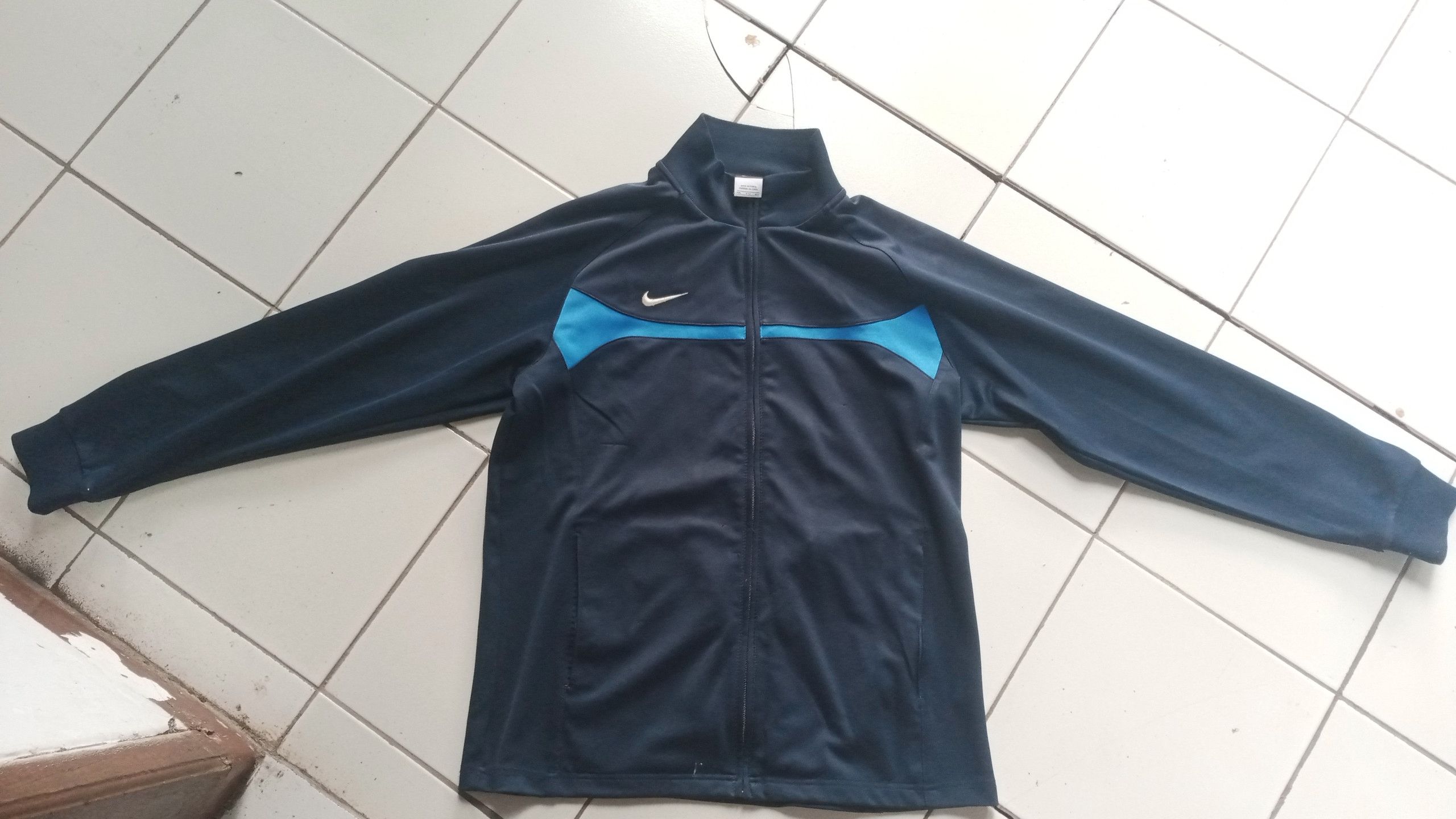 Nike Nike Blue Tracktop Size US XL / EU 56 / 4 - 1 Thumbnail