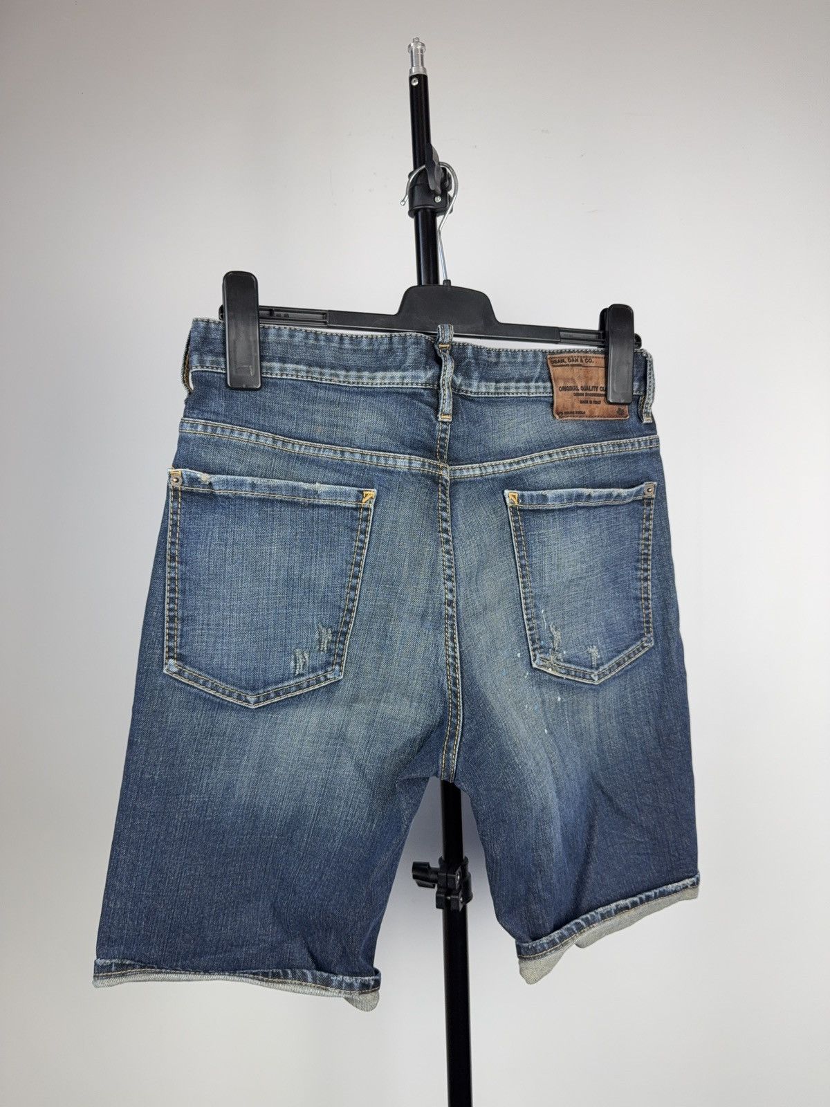 Dsquared2 Dsquared2 Distressed Denim Shorts Paint Splatter Italy 44 Size US 30 / EU 46 - 8 Thumbnail