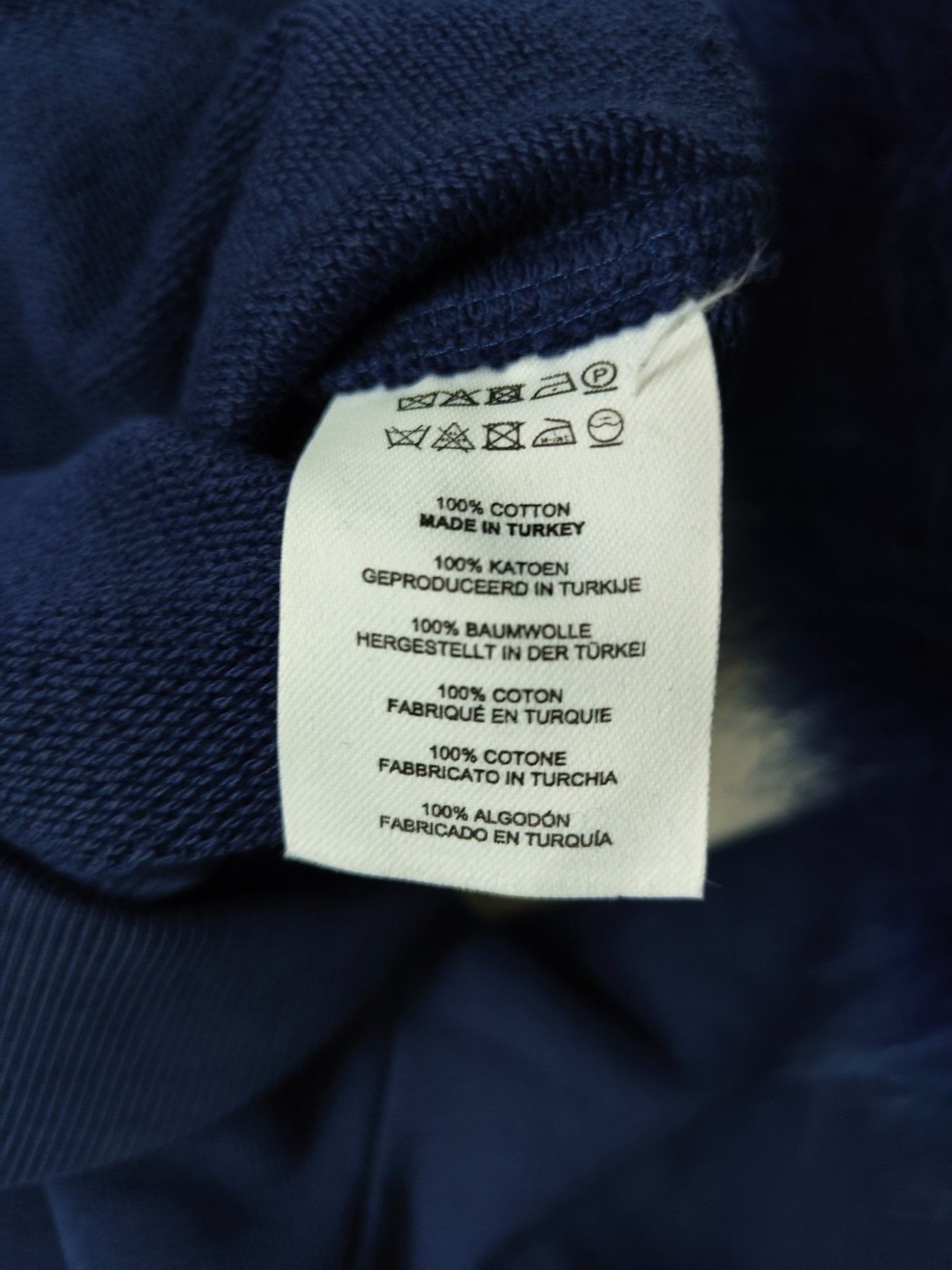 Dries Van Noten Midnight Blue Cotton Sweatshirt Size US S / EU 44-46 / 1 - 4 Thumbnail