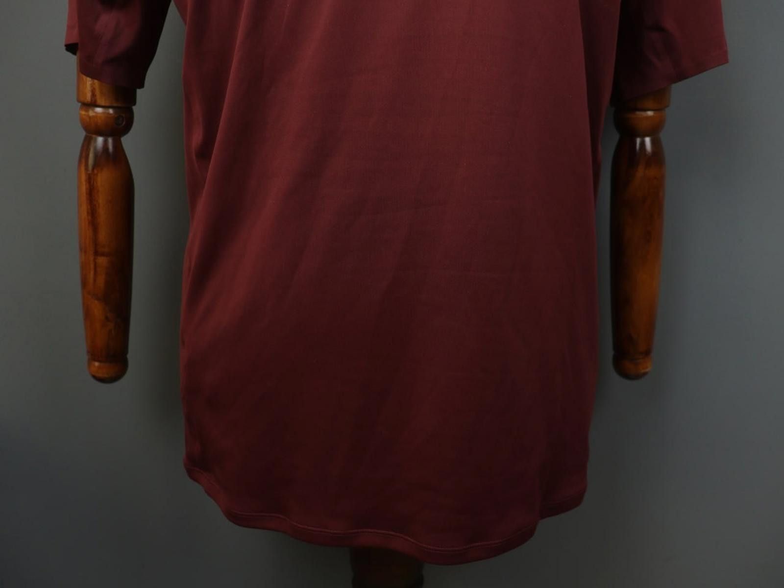 KJUS KJUS Burgundy Collared Popover Polo Shirt Size 52 Size US M / EU 48-50 / 2 - 6 Thumbnail