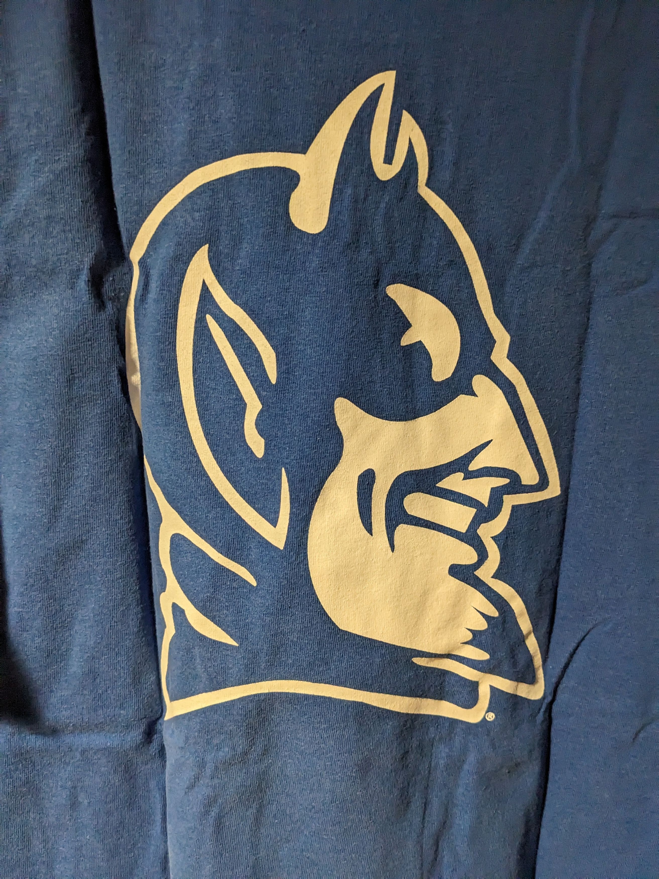Nike × Vintage Vintage Y2K Duke Blue Devils University College Nike T-Shirt Size US M / EU 48-50 / 2 - 8 Thumbnail