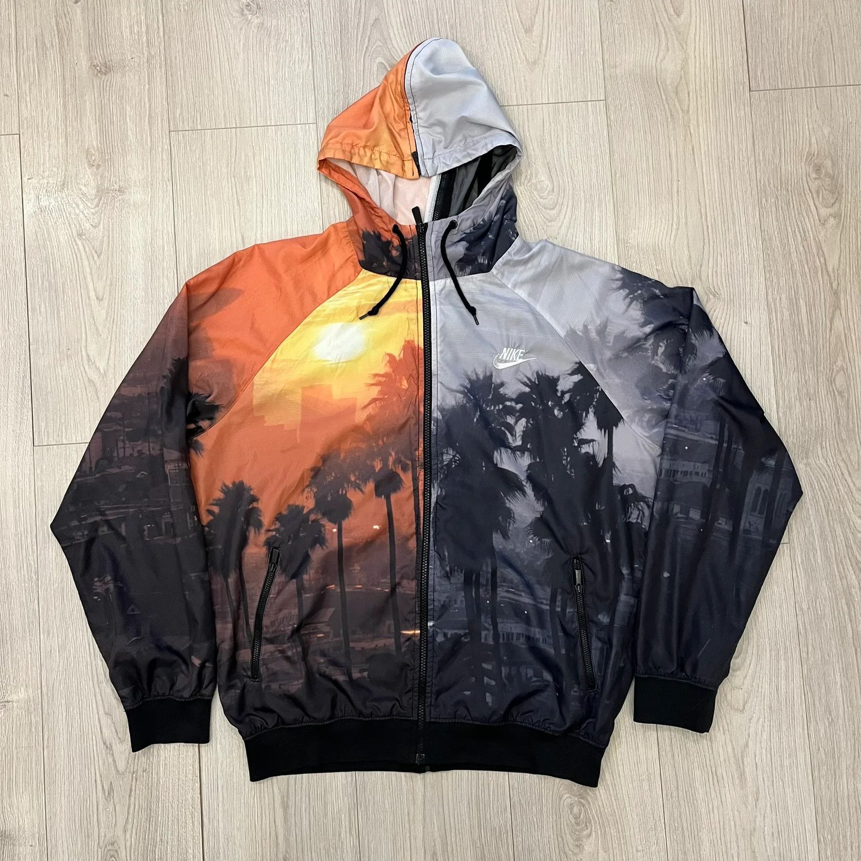 Nike Nike 'Beach Sunset' Split Windbreaker (Large) Size US L / EU 52-54 / 3 - 2 Thumbnail
