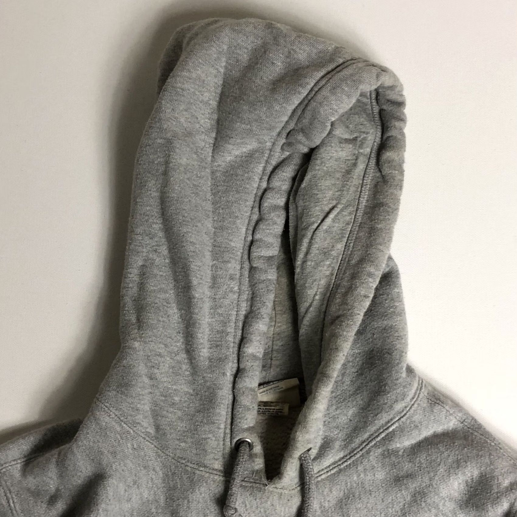 Champion Champion Mens Reverse Weave Heather Gray Embroidered Spellout Hoodie S Size Grey Fleece Size US S / EU 44-46 / 1 - 7 Thumbnail