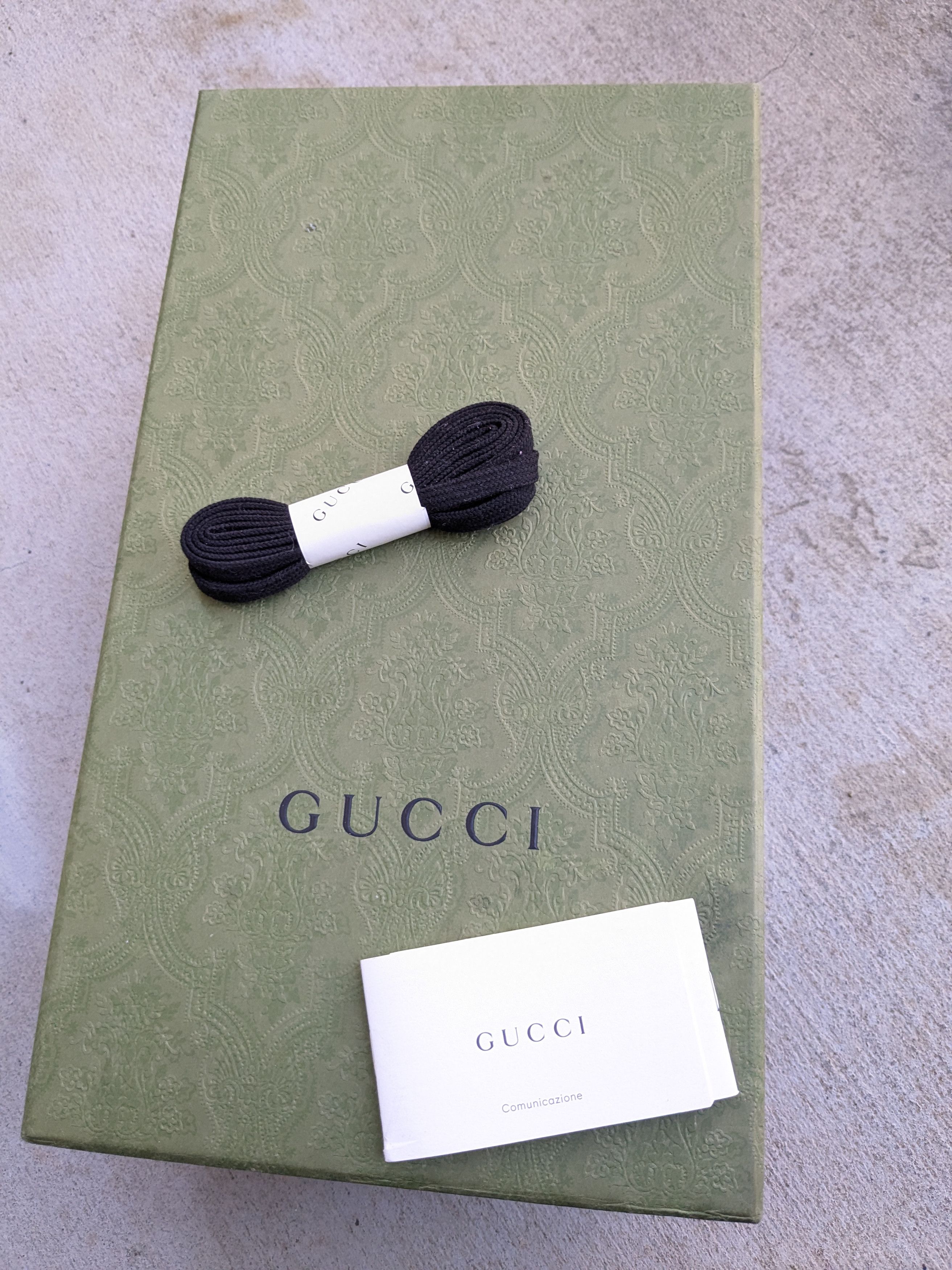 Gucci Gucci Ace Sneakers Monogram Camvas 9.5 Leather Low Tops Size US 9.5 / EU 42-43 - 18 Thumbnail