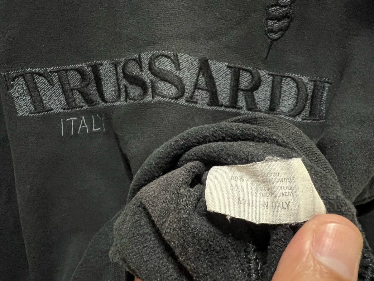 Vintage 90s TRUSSARDI ITALY Big Logo Crewneck Sweatshirt