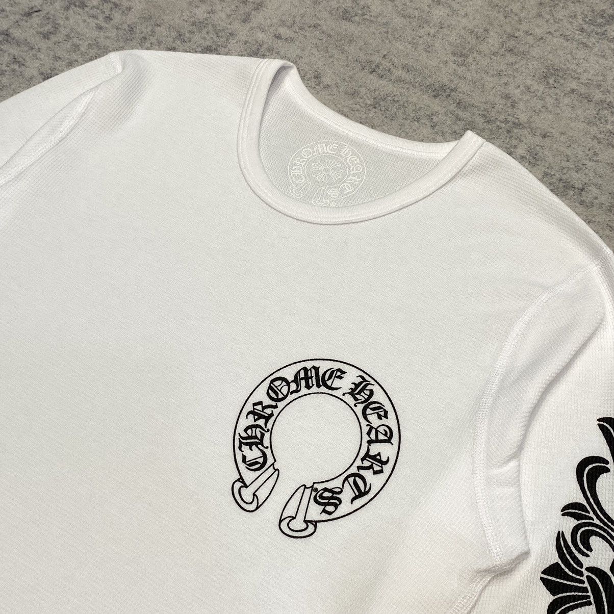 Chrome Hearts Dagger Thermal long t-shirt white