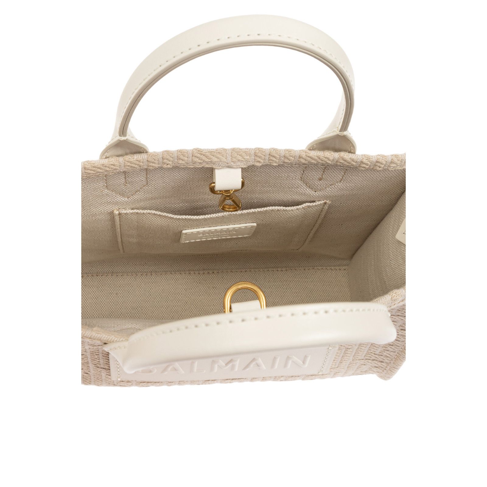 Balmain BALMAIN B-Army Small Cream Shoulder Bag New & Authentic Size ONE SIZE - 4 Thumbnail