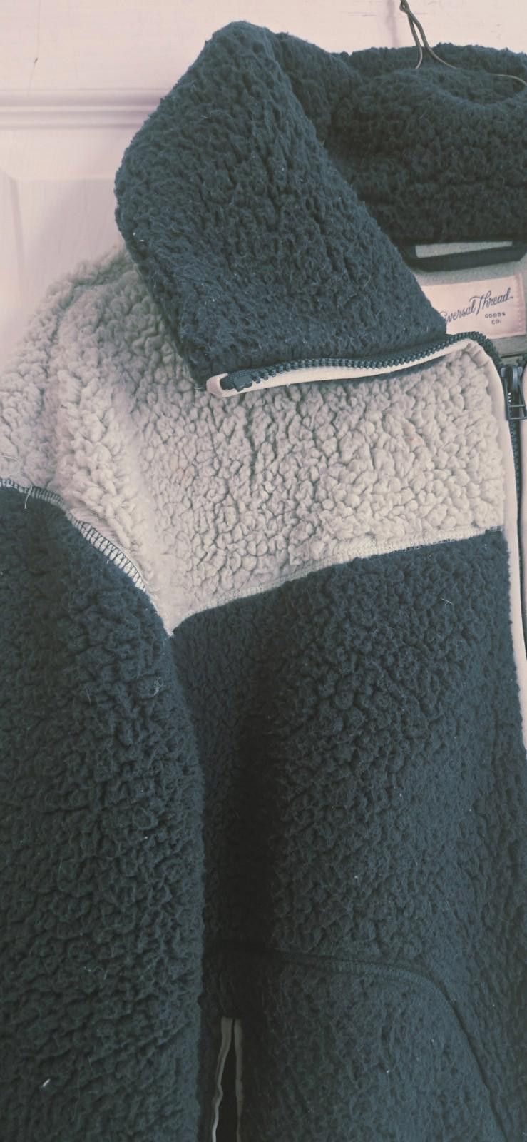 Other Universal Thread Warm Sherpa Fuzzy Full Zip Jacket XS X Gr Size XS / US 0-2 / IT 36-38 - 5 Thumbnail