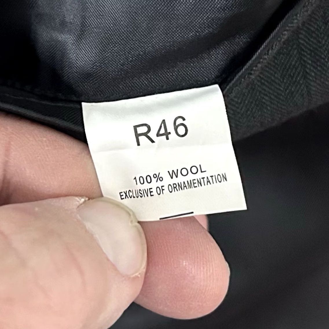 Jos. A. Bank Jos A Bank 46R Sport Coat 100% Wool Gray Herringbone Two-Button Lined Vented Size US XS / EU 42 / 0 - 4 Thumbnail