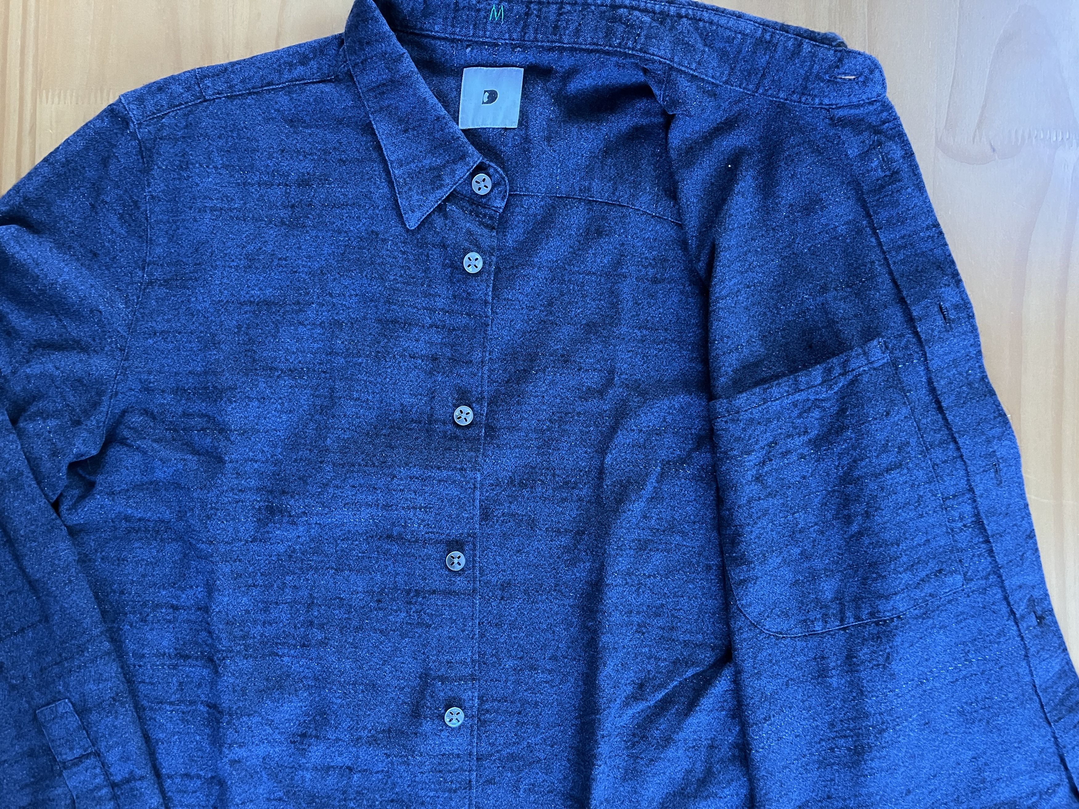 Other Marbled blue shirt Size US M / EU 48-50 / 2 - 3 Thumbnail