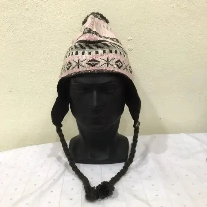 Japanese Brand Japanese Brand FullPrint Beanies Hat Size ONE SIZE - 3 Thumbnail