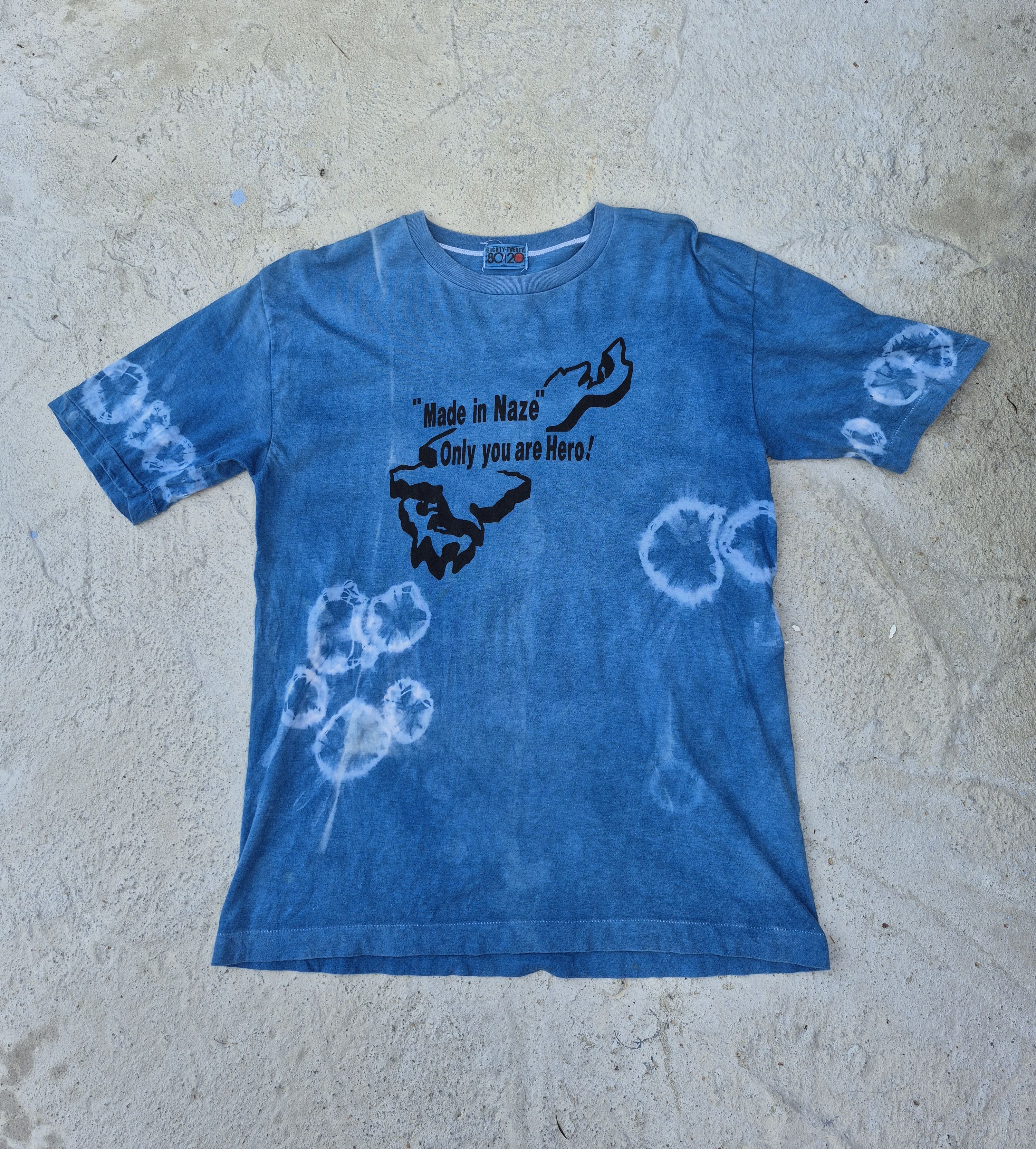 Vintage 🔥 Vintage Naze Hero Tie Dye Tee Size US M / EU 48-50 / 2 - 1 Thumbnail
