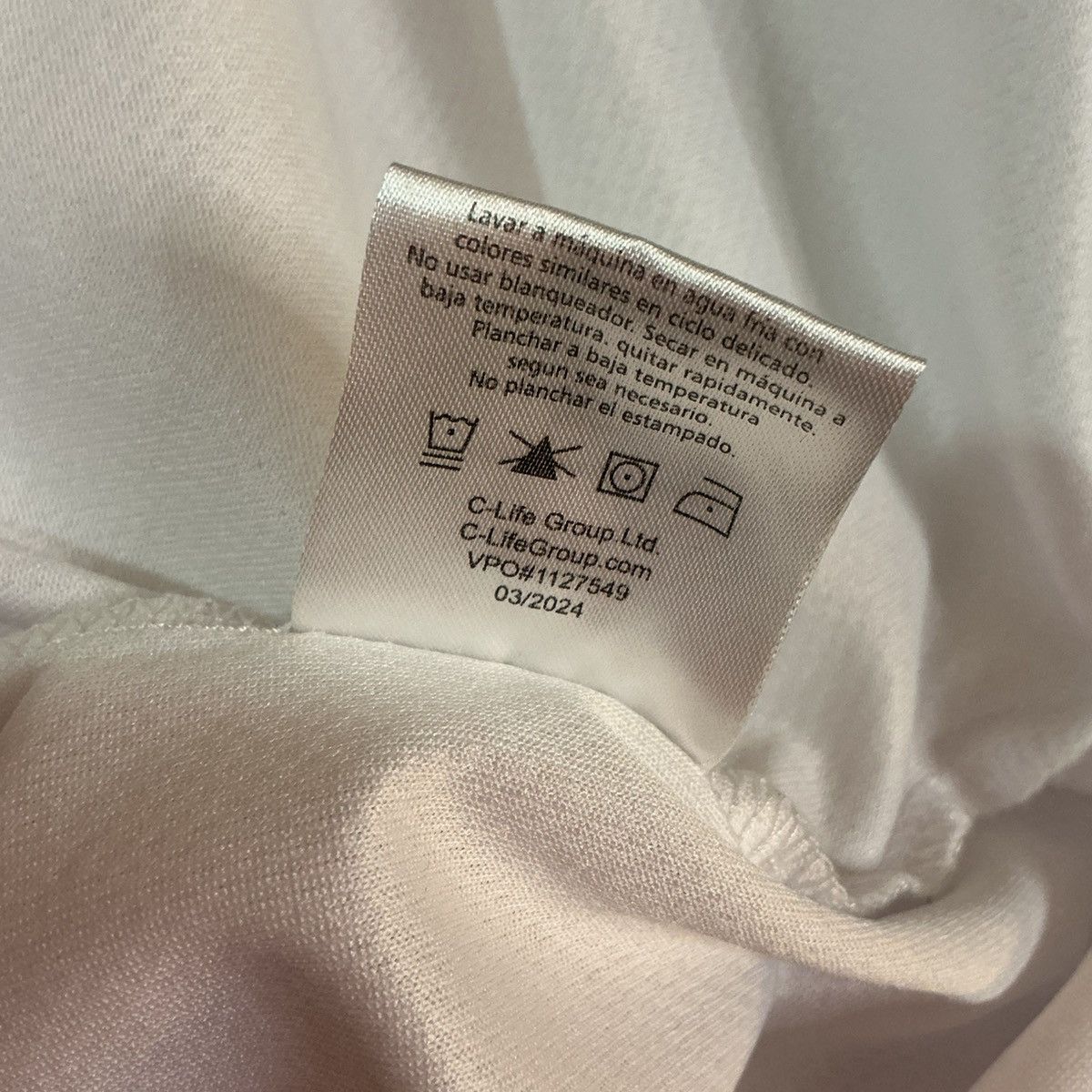Diesel Disney White Jersey Stitch and Angel *flaw see description Size US M / EU 48-50 / 2 - 7 Thumbnail