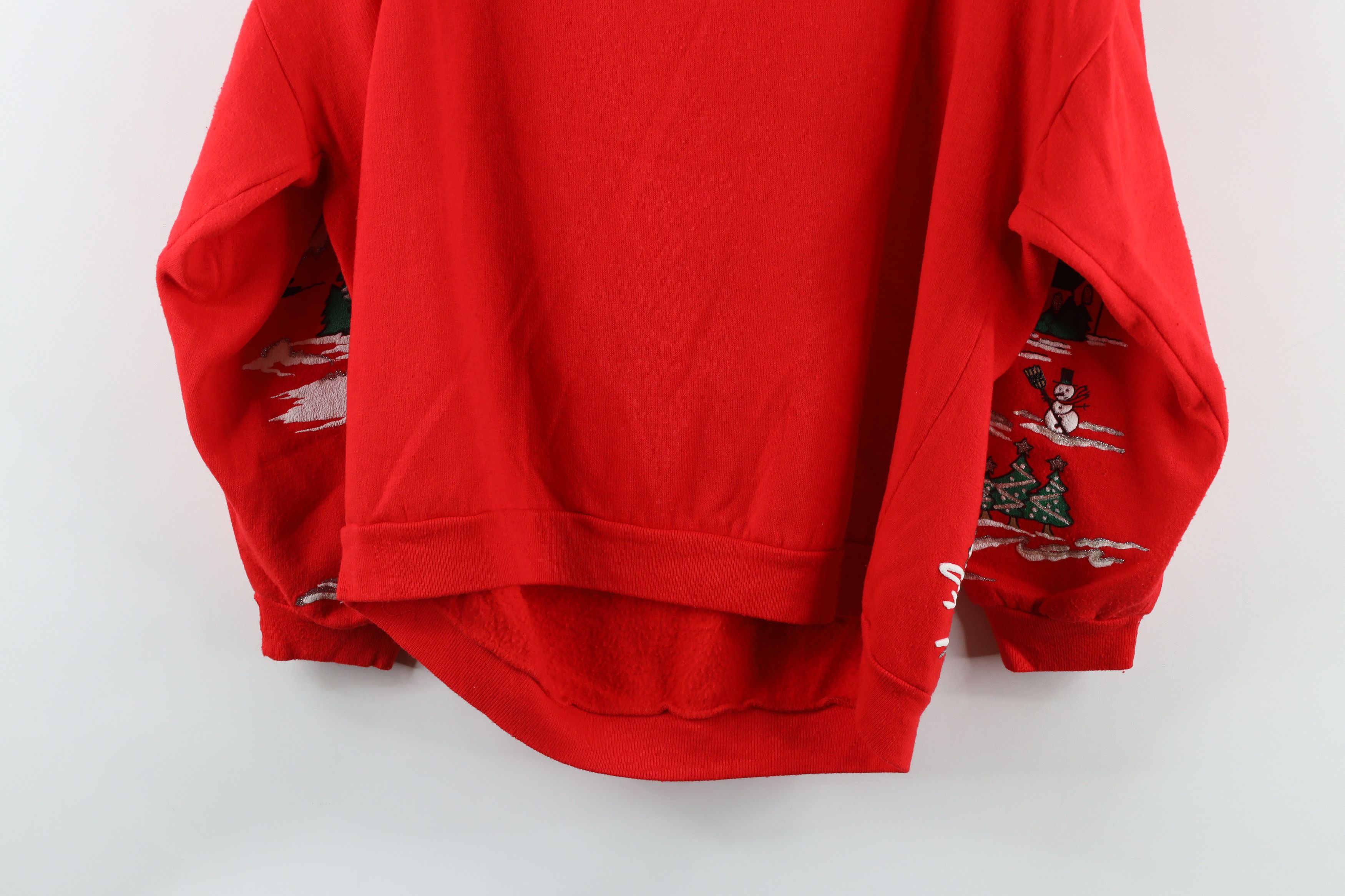 Vintage Vintage 90s Streetwear Town All Over Print Sweatshirt USA Size L / US 10 / IT 46 - 12 Thumbnail