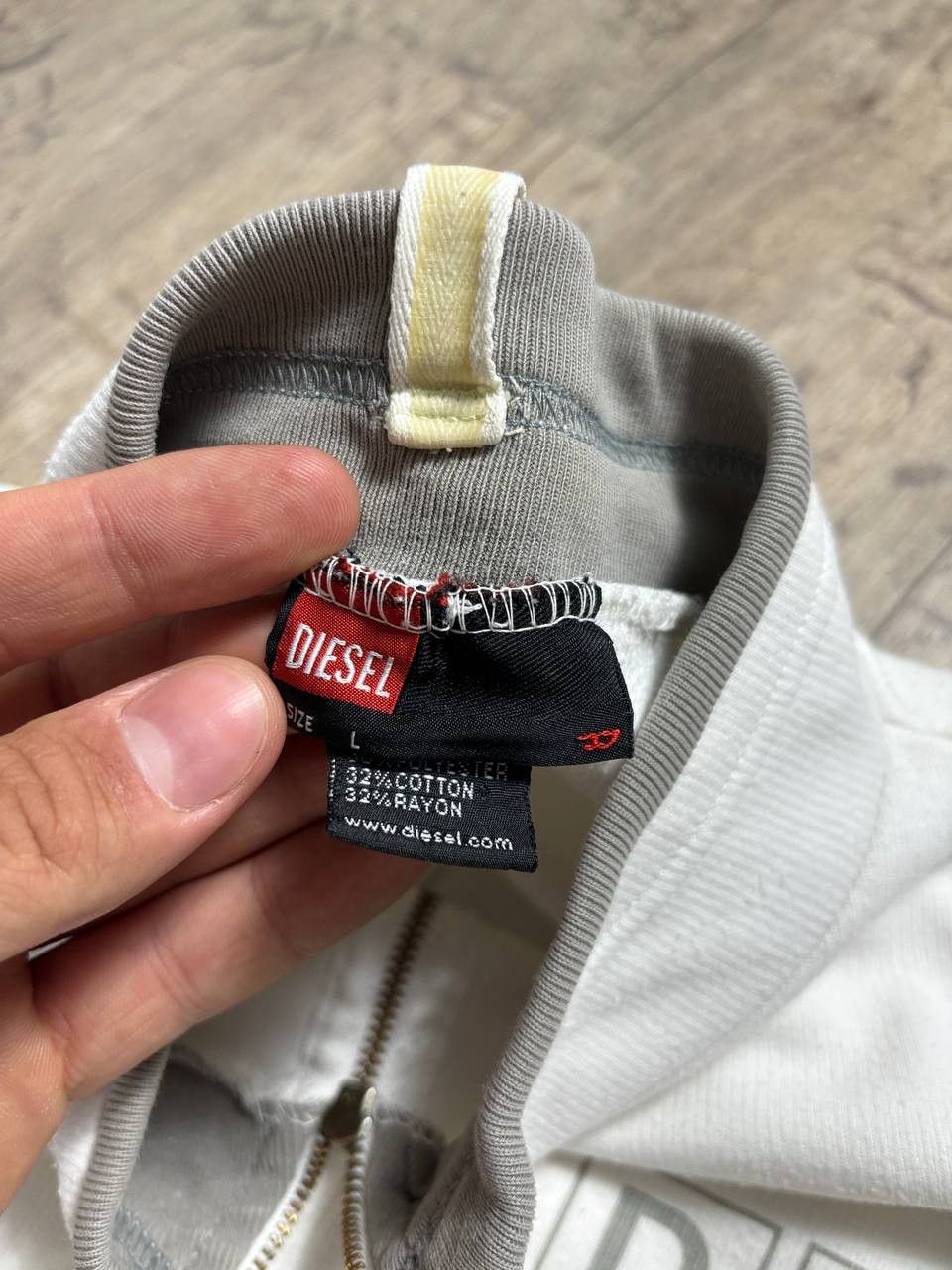 Diesel Diesel Rare knit y2K Lampo zip Sweatshirt Jacket Size US L / EU 52-54 / 3 - 13 Thumbnail