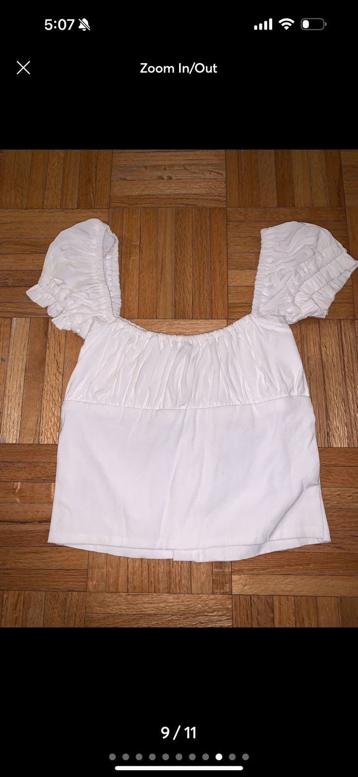 Other With Jean Louie White Button Crop Top S Size S / US 4 / IT 40 - 5 Thumbnail