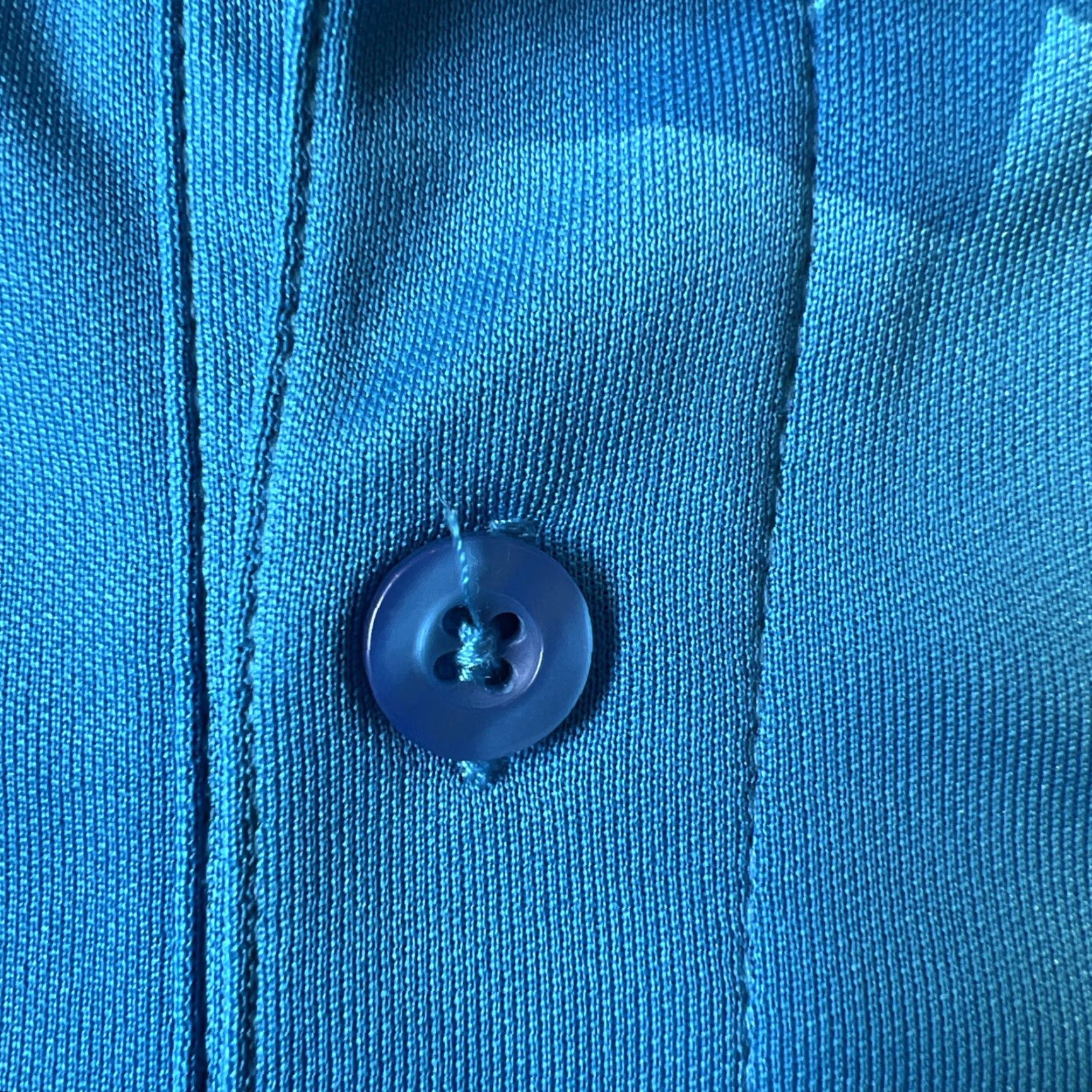 Vintage Boeing USAF GPS IIF SV-10 Navigating The World Polo Shirt M Blue Graphic Print Logo Men Polo Size US M / EU 48-50 / 2 - 5 Thumbnail