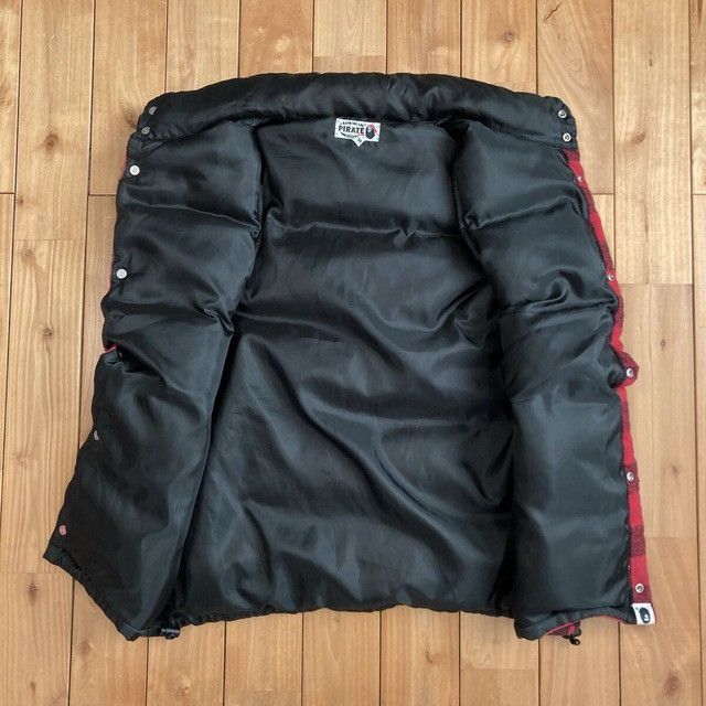Bape BAPE Check Puffer Down Vest a bathing ape NIGO Size US S / EU 44-46 / 1 - 6 Thumbnail