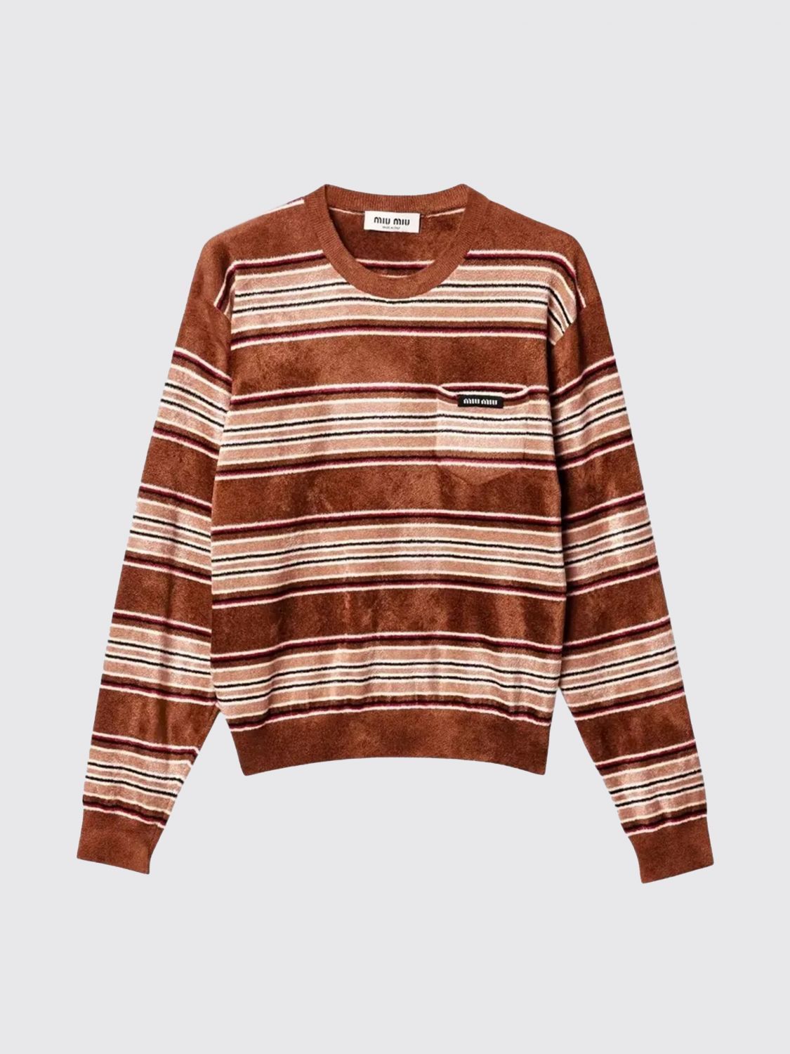 Miu Miu Miu Miu Sweater Woman Brown Size M / US 6-8 / IT 42-44 - 1 Preview