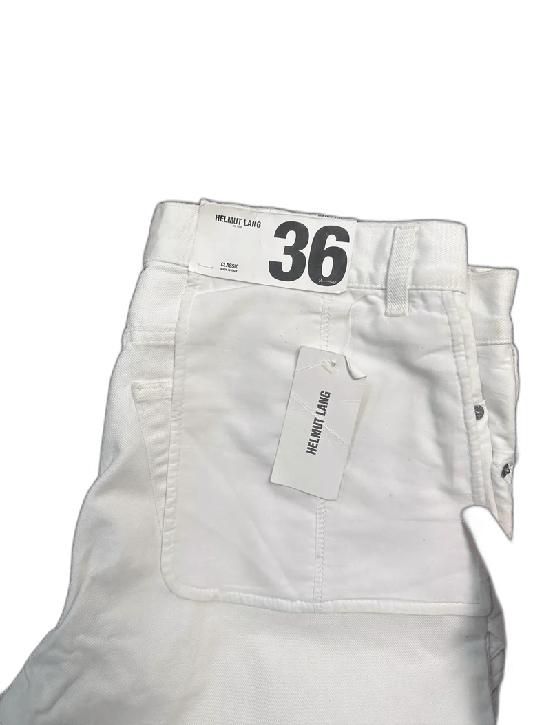 Helmut Lang Helmut Lang White 36 Size Pants Size US 36 / EU 52 - 1 Thumbnail