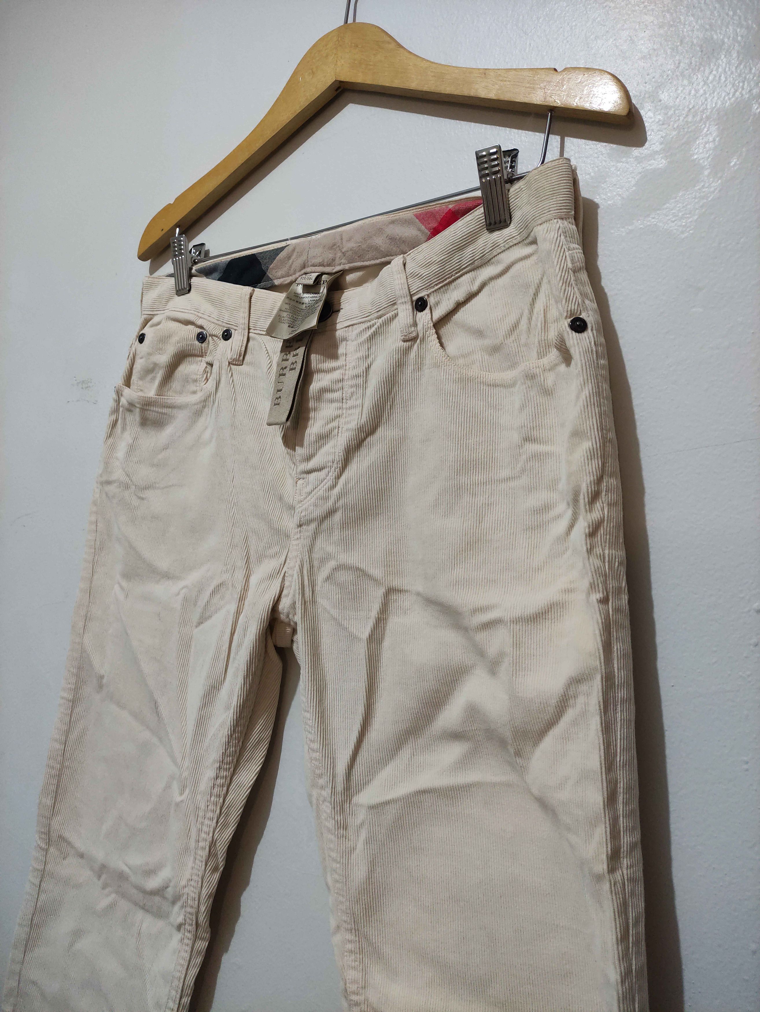 Burberry Burberry Brit Beige Corduroy Pants 32 L/M Size US 32 / EU 48 - 12 Thumbnail
