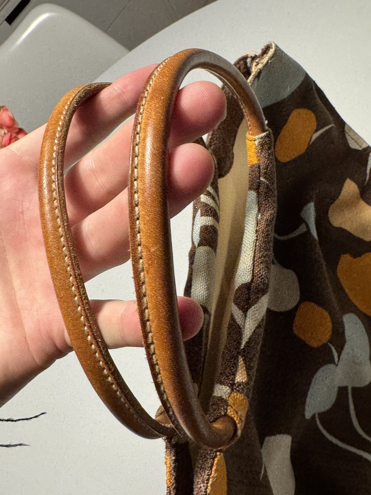 Miu Miu Early 2000s Miu Miu Fabric Top-Handle Bag Size ONE SIZE - 3 Thumbnail