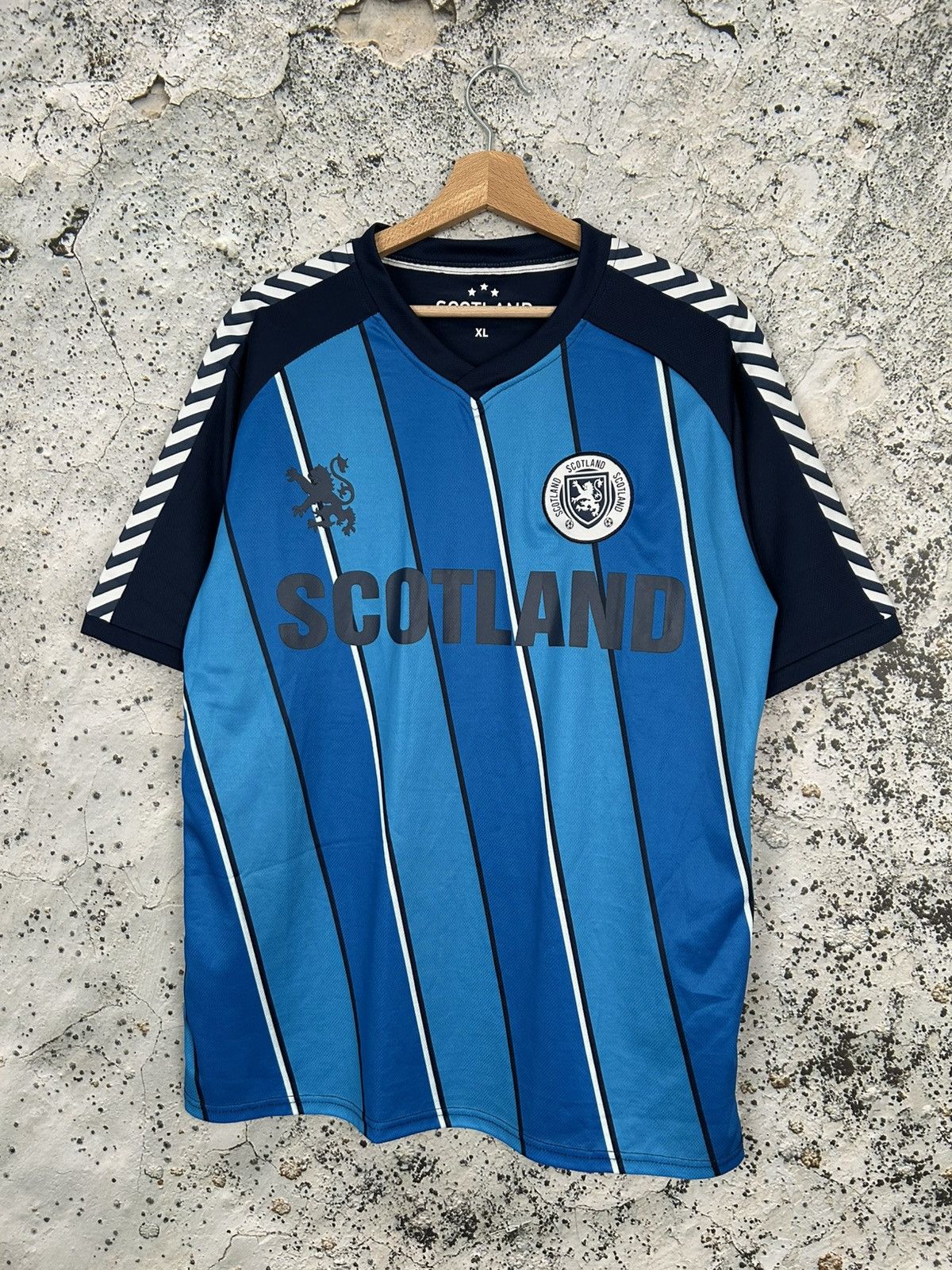 Scotland Vintage Fan Soccer Jersey Merch Football