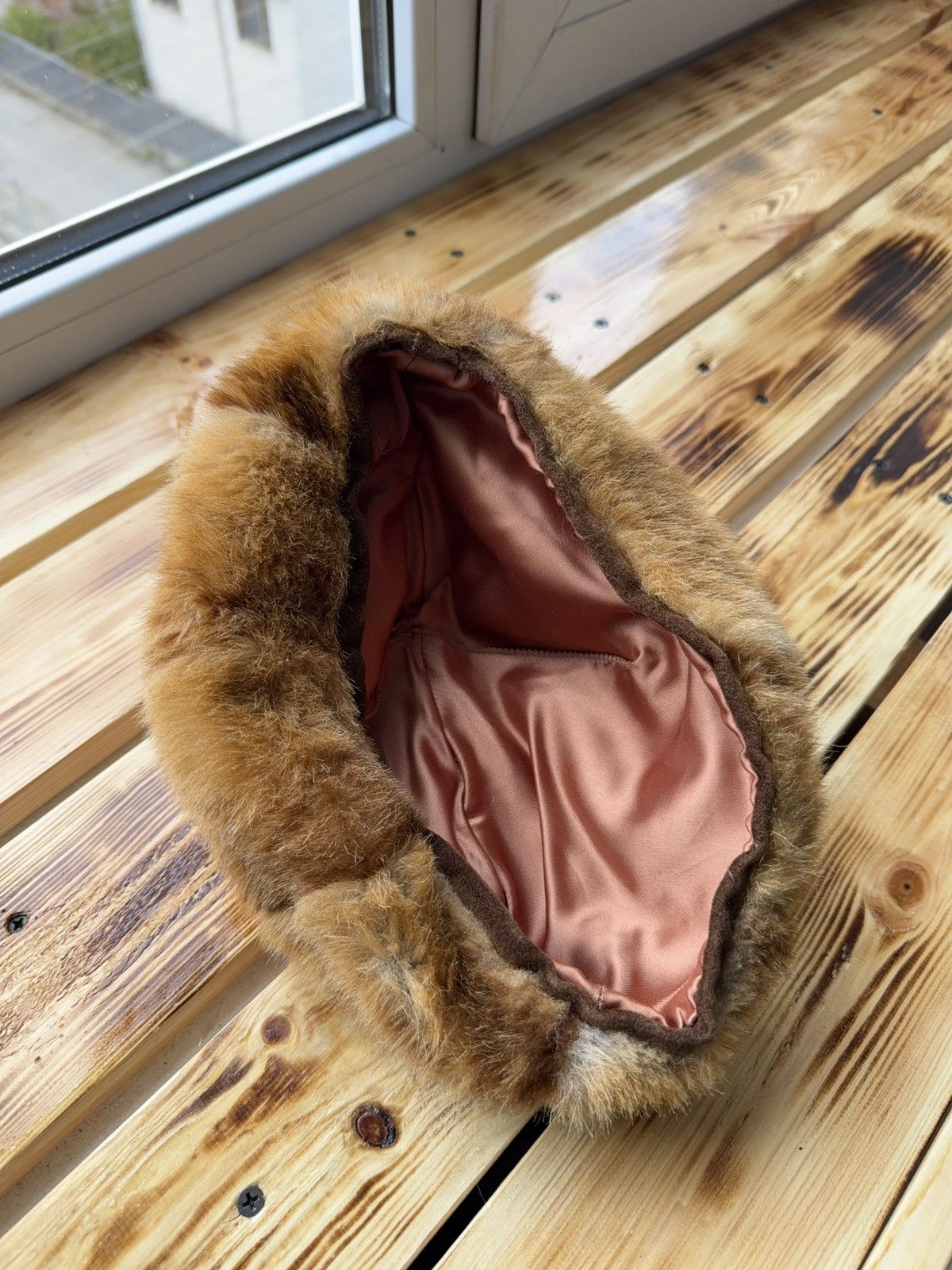 Le Grande Bleu (L.G.B.) Vintage Handmade 00s Real Fur Retro Hat Japanese LGB Style Size ONE SIZE - 5 Thumbnail