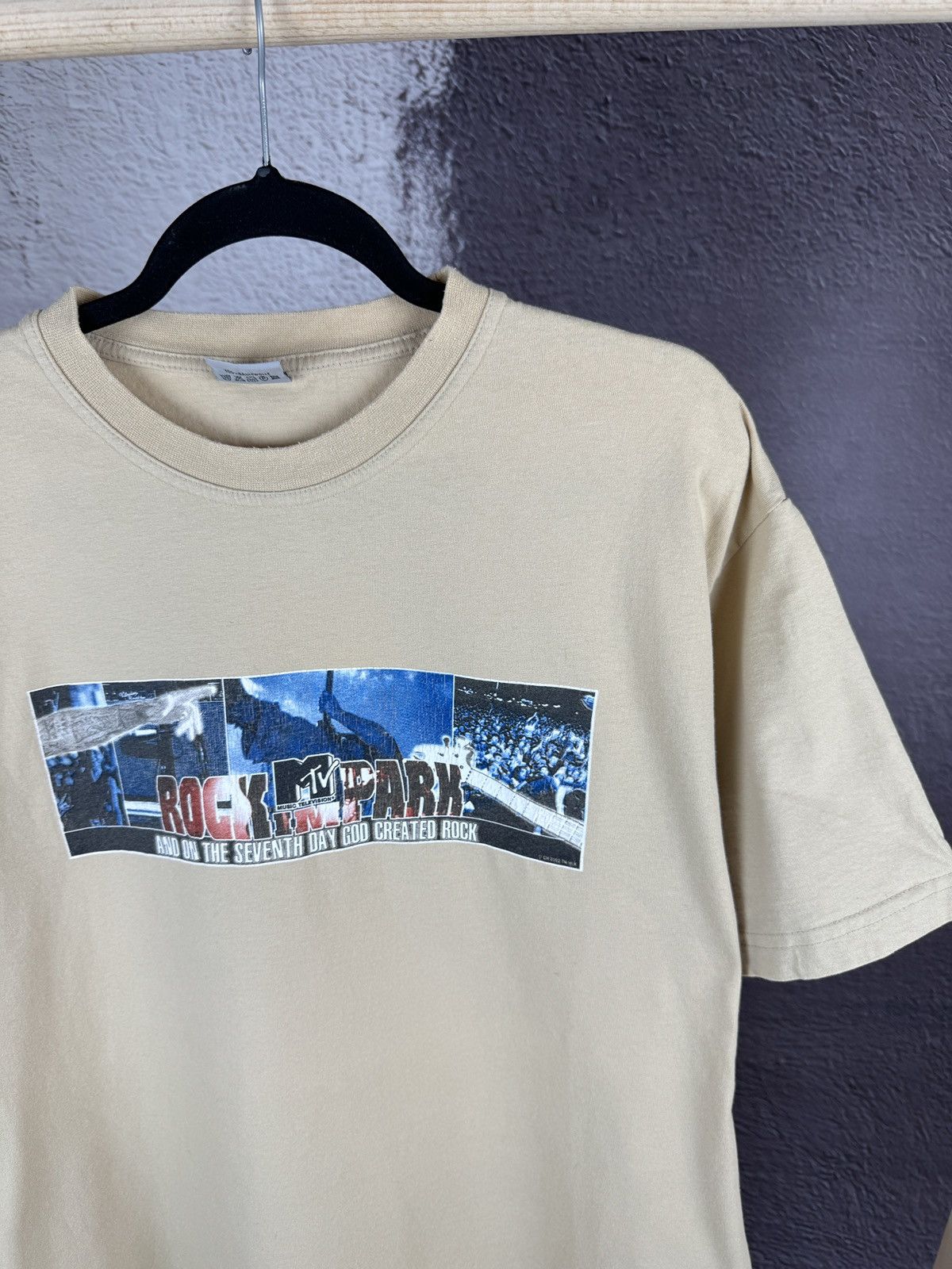 Mtv × Vintage MTV vintage 2003 Rock im Park beige band tee shirt Size US XL / EU 56 / 4 - 6 Thumbnail