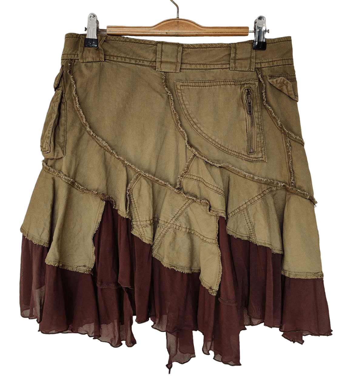 Beauty Beast Moussy Reconstructed Skirt Size 30" / US 8 / IT 44 - 2 Thumbnail