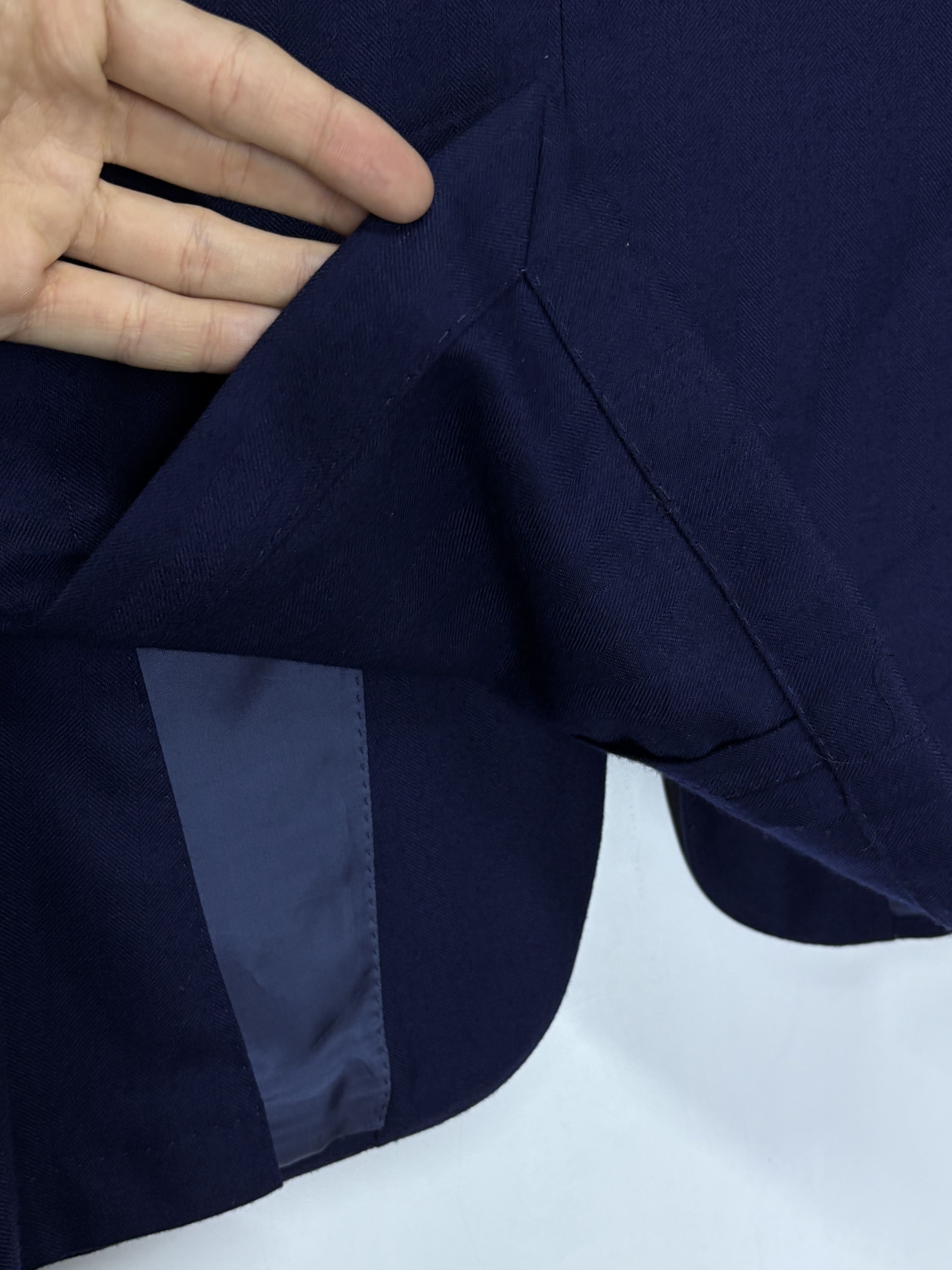 Suitsupply Suitsupply Havana HL 100% Pure Cashmere Navy Blazer Jacket Size 48R - 16 Thumbnail