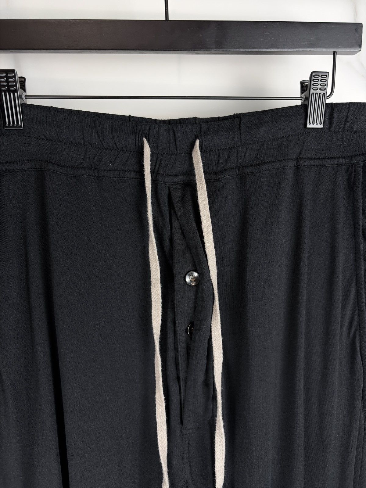Rick Owens FW17 Rick Owens Glitter RN Drawstring Prisoner Sweatpants Size US 30 / EU 46 - 2 Thumbnail