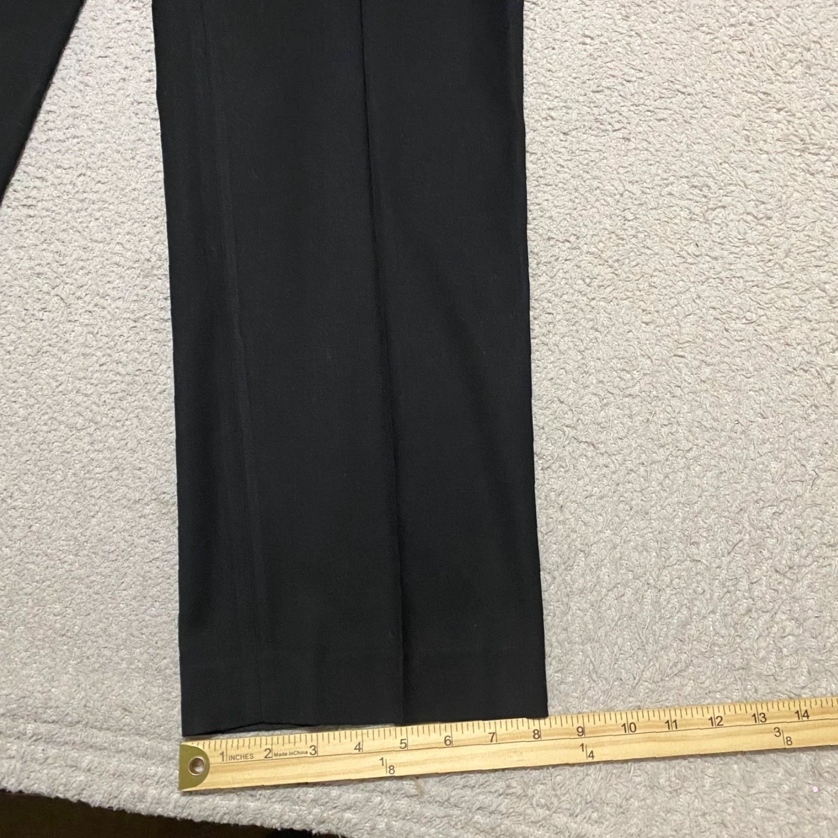 Ralph Lauren Lauren Ralph Lauren Mens Dress Pants Black Straight Mid Rise 38x29 Inseam Flat Front Regular Size 38 Men Pants Global? Size US 38 / EU 54 - 5 Thumbnail