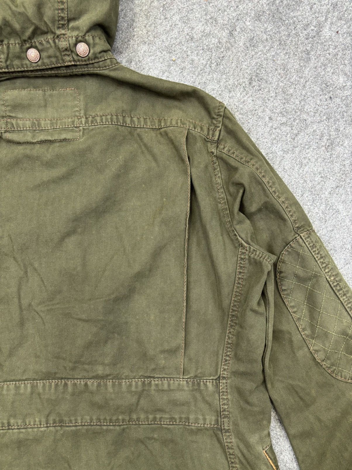 Edwin 💥Archival💥Edwin Guerilla Style HBT Fabric Jacket F919 Size US L / EU 52-54 / 3 - 15 Thumbnail