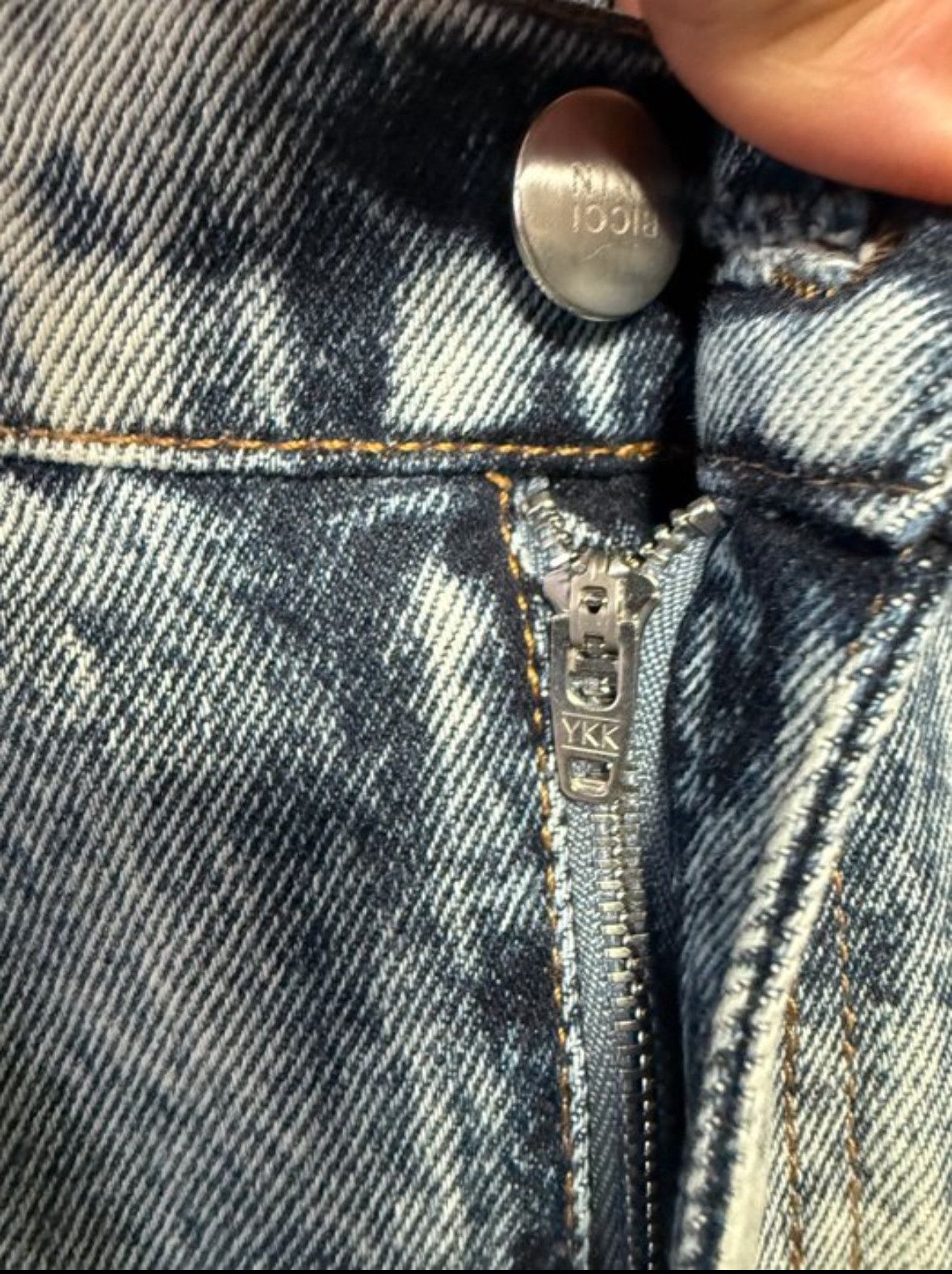 Nina Ricci Straight jeans Size 38" / US 16 / IT 52 - 6 Thumbnail