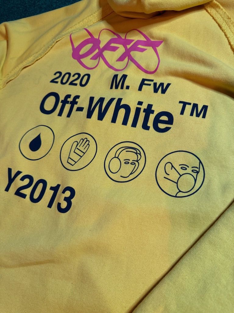 Off-White Off-white Oversized Industrial Y013 Hoodie Size US M / EU 48-50 / 2 - 4 Thumbnail
