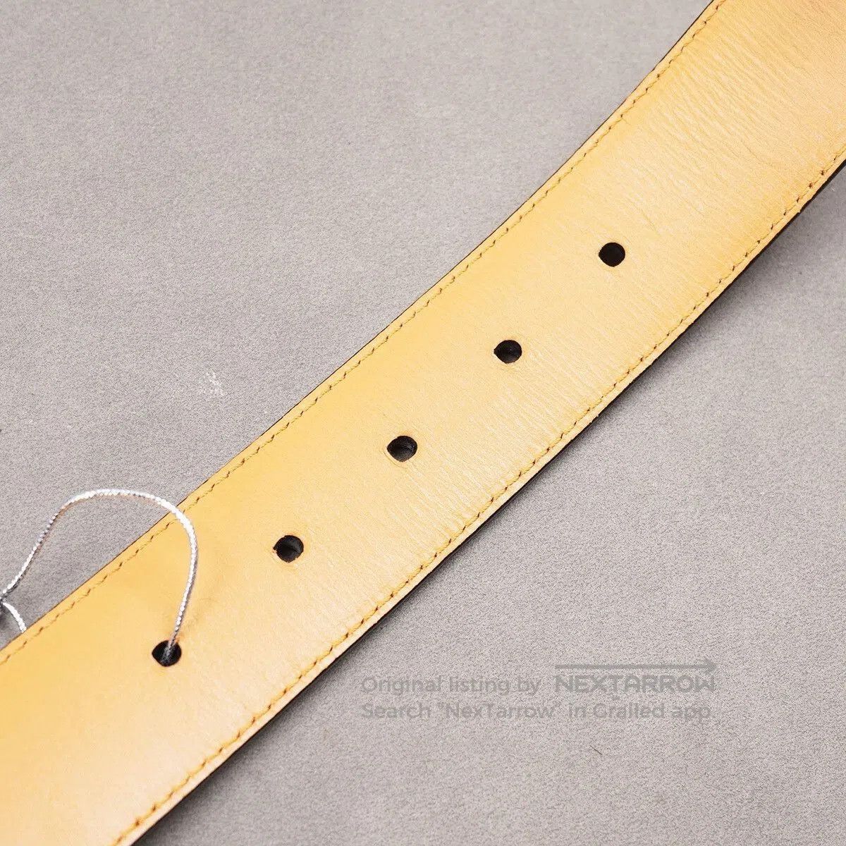 Testoni A.Testoni E Fish Skin Belt. Size ONE SIZE - 8 Thumbnail