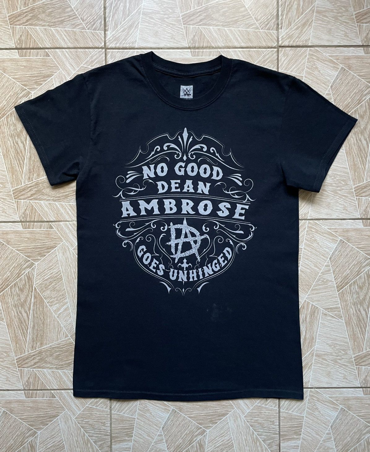 Other Y2K Vintage Dean Ambrose Big Logo Wwe Tee S Black Crew Neck Size US S / EU 44-46 / 1 - 1 Thumbnail