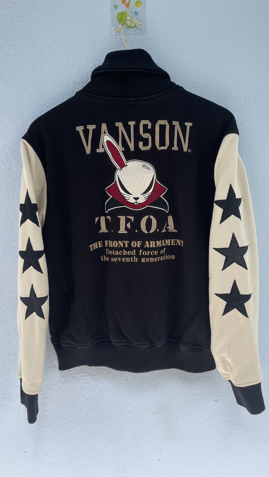 ☆【希少】VANSON（バンソン） × DEVIL RABBIT スタジャン☆ ☆【希少】VANSON（バンソン） × DEVIL RABBIT スタジャン☆