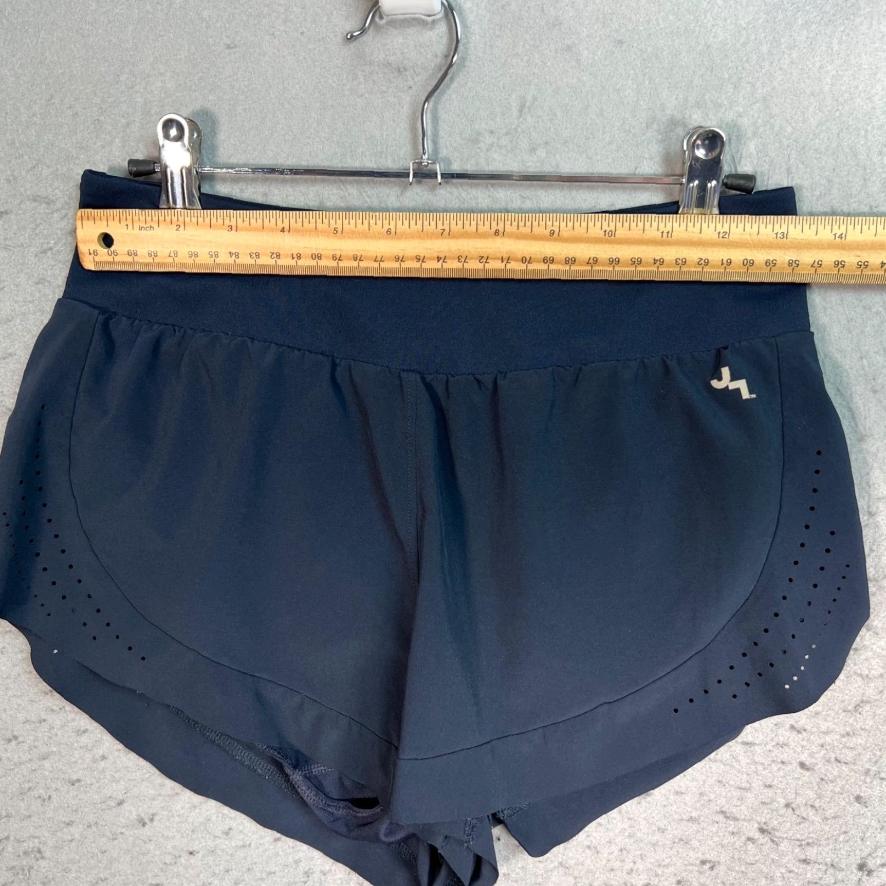 Vintage Joy Lab Womens Small Blue Active Running Shorts Athletic Gym Shirt? Size 28" / US 6 / IT 42 - 5 Thumbnail