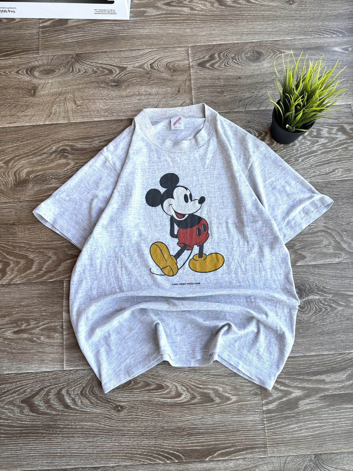 Disney 🔥 90s Mickey Mouse Walt Disney Shirt USA Cartoon Warner Bros Size US XL / EU 56 / 4 - 1 Thumbnail