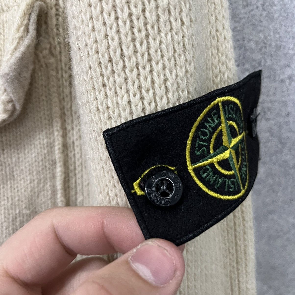 Stone Island Stone Island Vintage Cardigan Size US XL / EU 56 / 4 - 5 Thumbnail