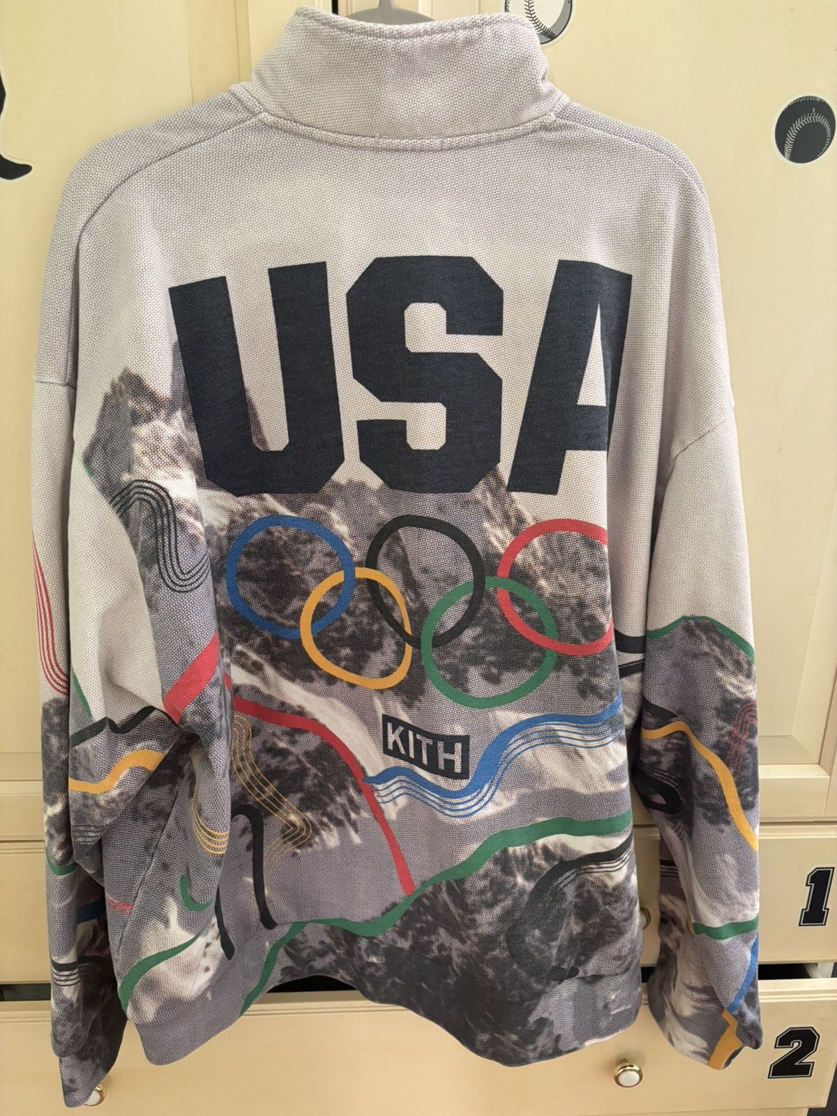Kith Kith x Team USA Winter Mountain Quarter Zip Size US XXL / EU 58 / 5 - 3 Thumbnail
