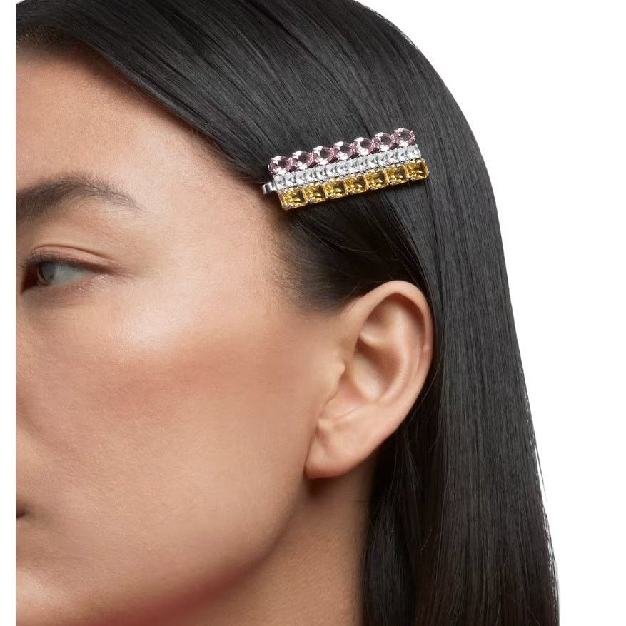 Swarovski Swarovski Hair clip Mixed cuts, Rectangular shape Size ONE SIZE - 9 Thumbnail
