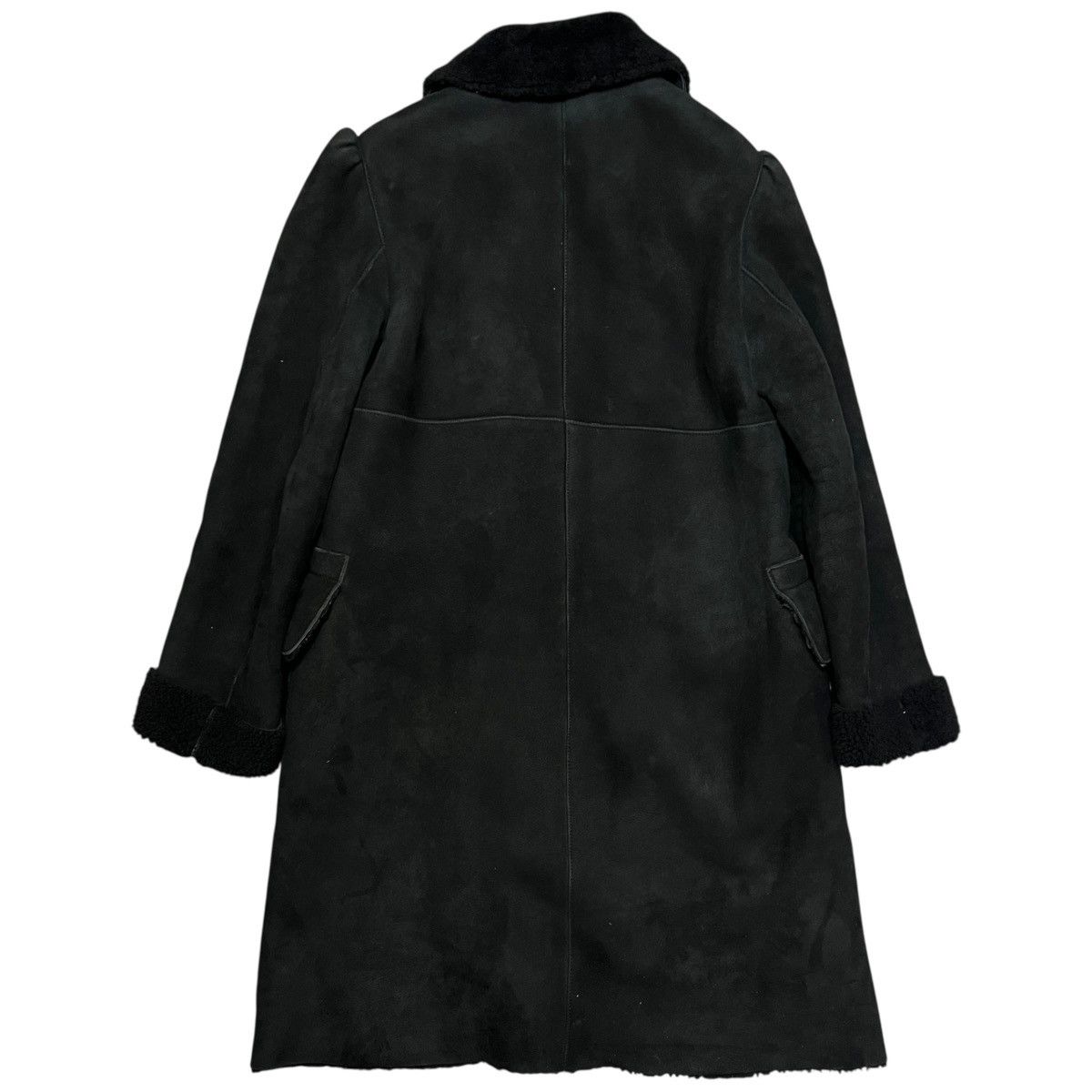 Miu Miu MIU MIU Shearling Bore Mouton Double Breasted Long Coat 40 Size M / US 6-8 / IT 42-44 - 7 Thumbnail